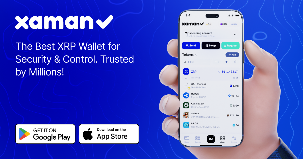 Xaman – The Best XRP Wallet for Security & Control. Trusted by Millions