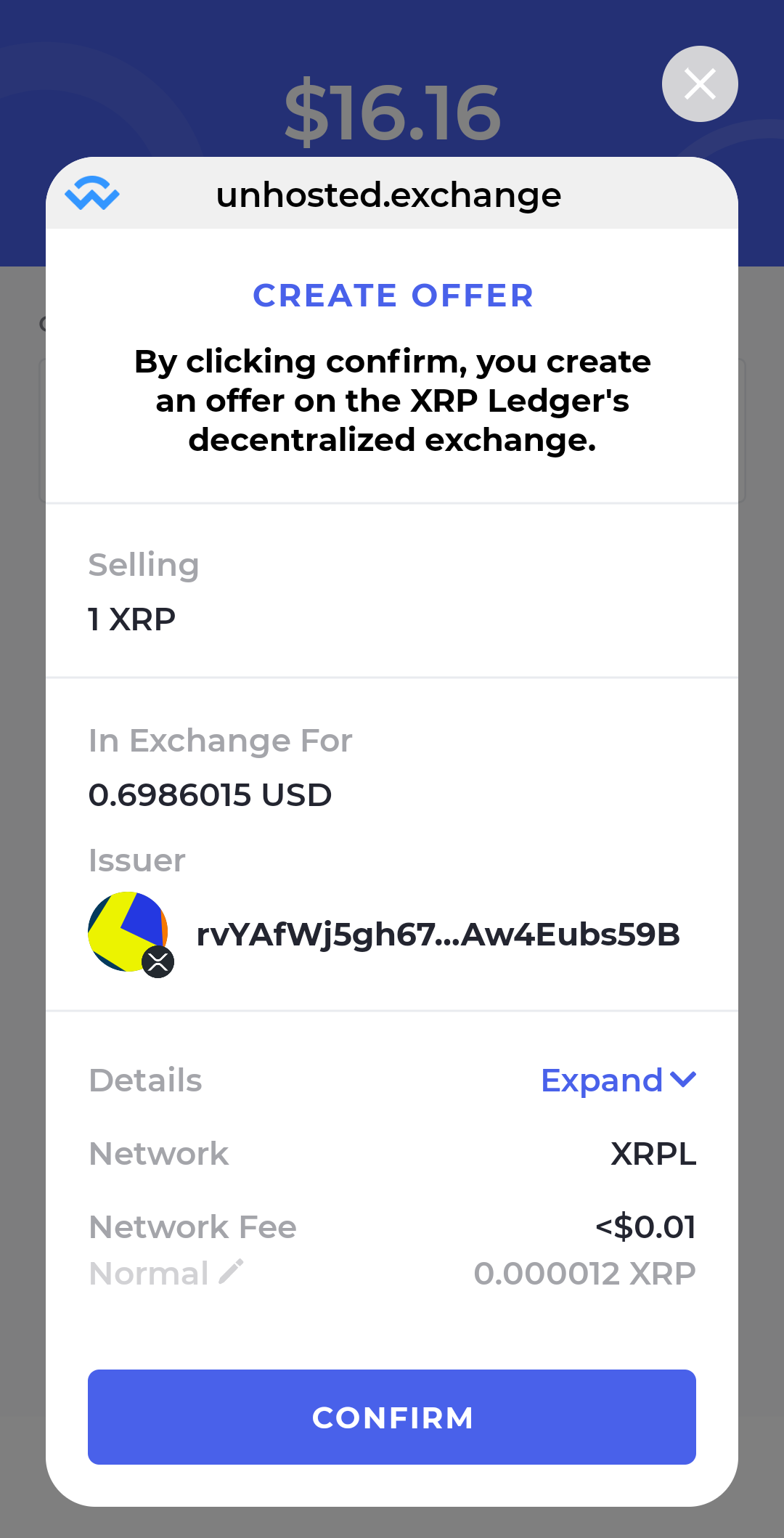 Unhosted.exchange now supports Bifrost Wallet.