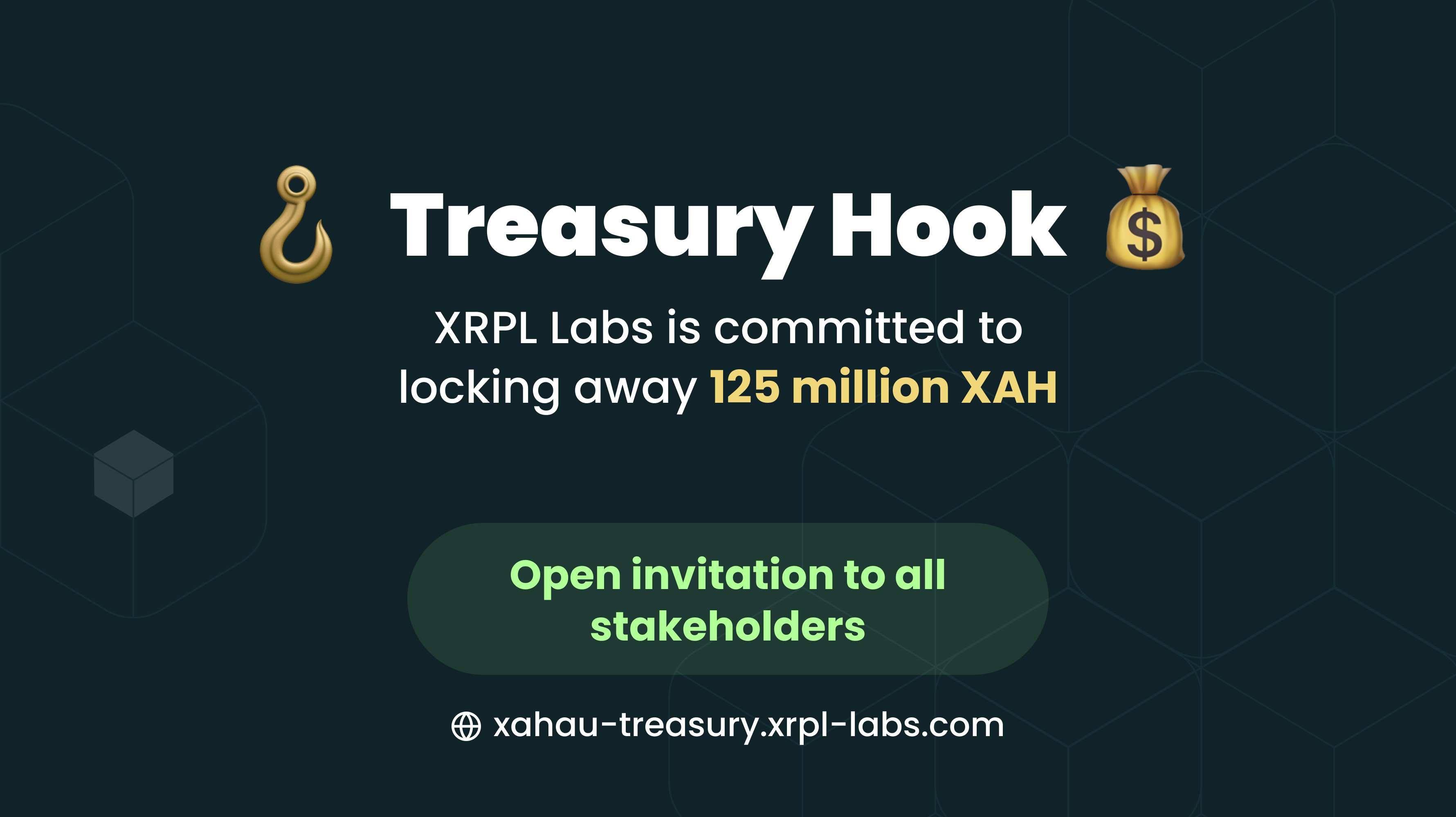 XRPL Labs’ Commitment to XAH Lock-Up: Ensuring Predictable Supply and Market Integrity with a Treasury Hook