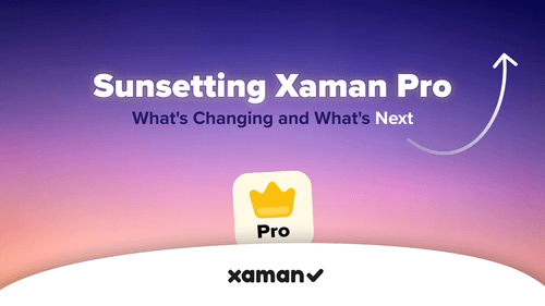 Sunsetting Xaman Pro